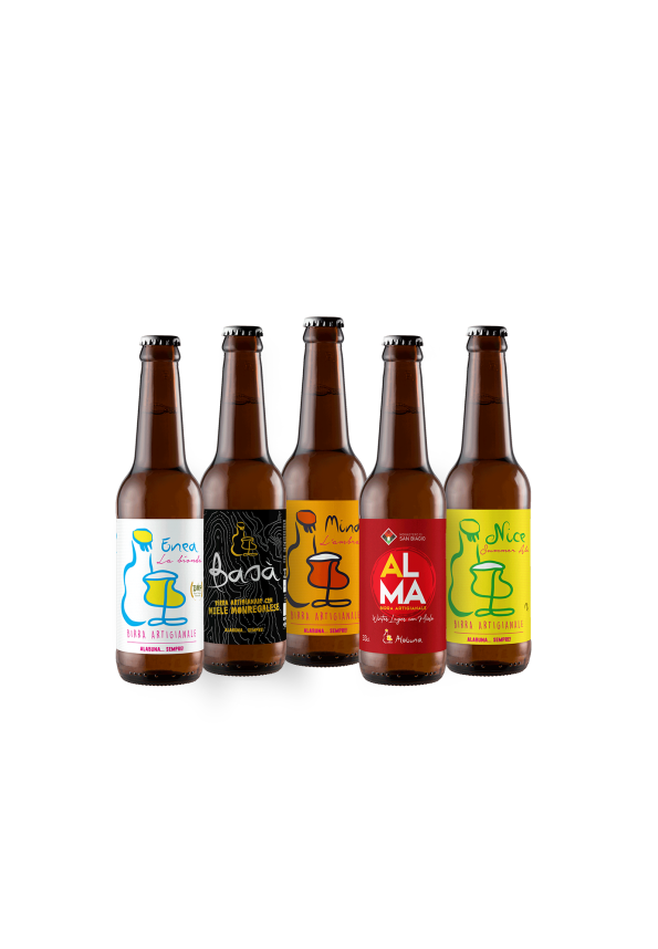 Cassa mista 12x33cl Birra Alabuna