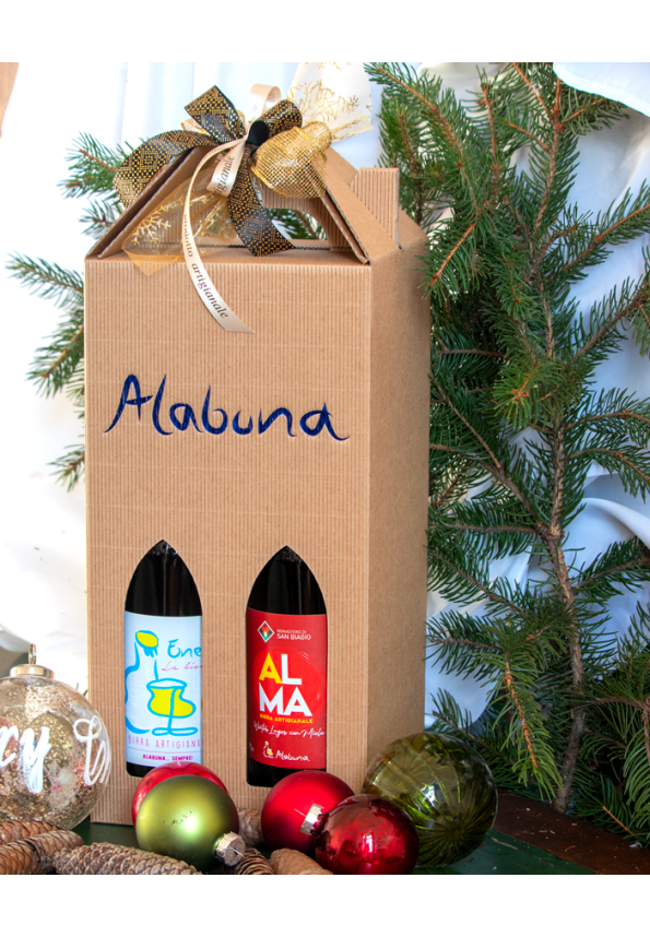 Confezione regalo 4 x 75cl Birra Alabuna
